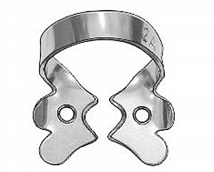 וו לסכר גומי סימטרי לפרמולר 2A מידה Premolar RubberDam Clamp וו לסכר גומי סימטרי לפרמולר 2A מידה Premolar RubberDam Clamp