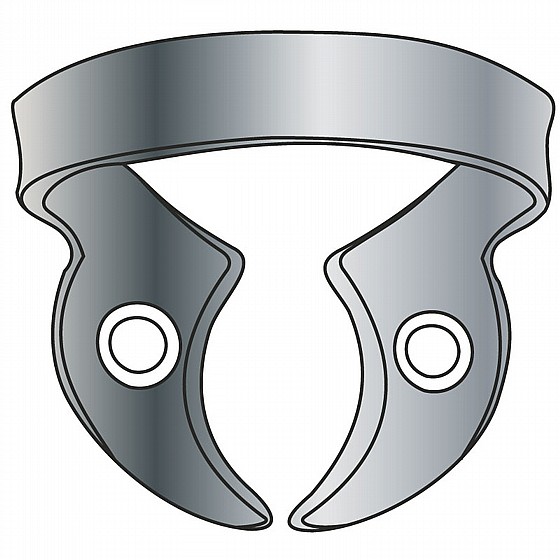 �� ���� ���� ������ ����� ���� 7W Molar RubberDam Clamp