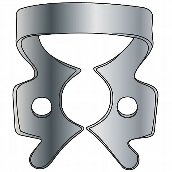 �� ���� ���� ������ ����� ���� 14 Molar RubberDam Clamp