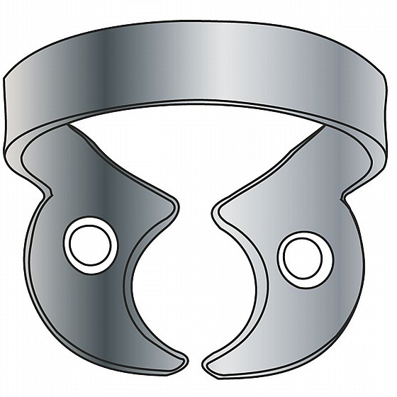 �� ���� ���� ������ ����� ���� W3 Molar RubberDam Clamp