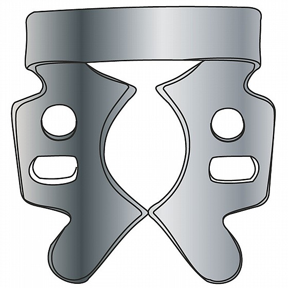 �� ���� ���� ������ ����� ���� 201 Molar RubberDam Clamp