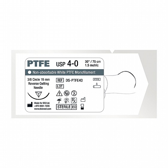  ��� ����� ����� ������ 12 �� ������ DSI PTFE SUTURES
