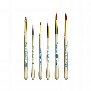 �� �� 6 ������ �������� ������ ������ Renfert Takanishi Synthetic Bristle Brush