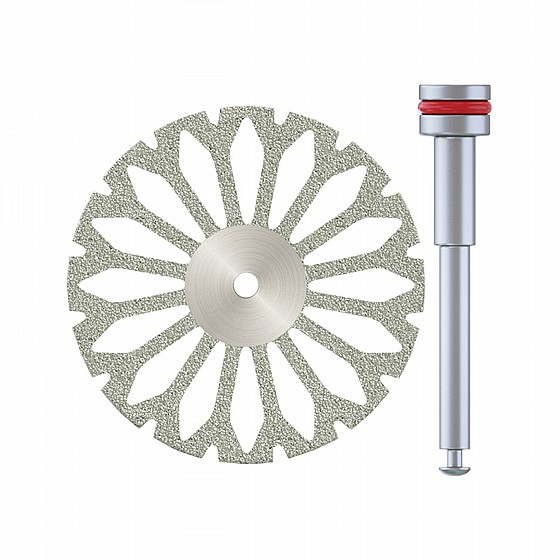 ���� ����� ����� �� T4 �� ������ ������� ���� 0.29�� �� ���� 22�� 1�� Flexible Diamond Separator IPR Disc 22mm Double-Sided