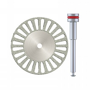 ���� ����� ����� ���� �� 24 ������ ������� ���� 0.19�� �� ���� 22�� 1�� ���� ����� Flexible Diamond Separator IPR Disc 22mm Double-Sided