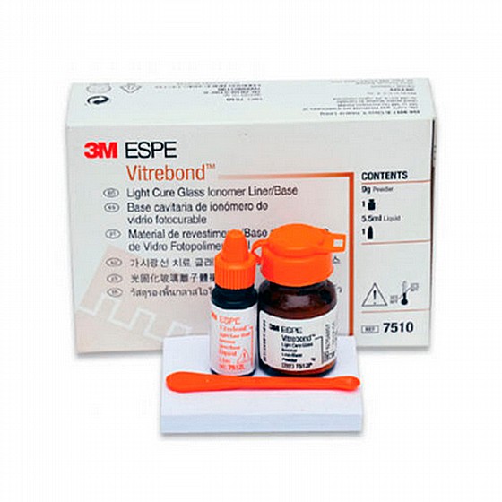 ��� ���� ������ ���� ����� ��� ���� 9 ��� + ���� 5.5�"� 3M Vitrebond Light Cure Glass Ionomer