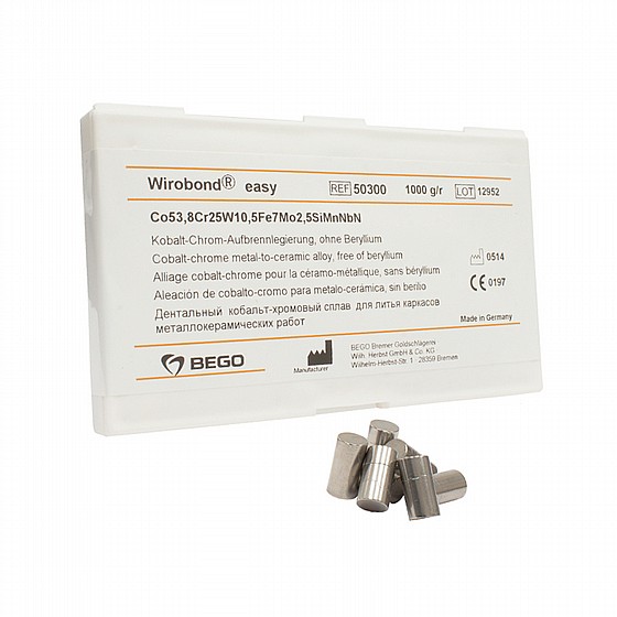 RoyalDent רויאל דנט סגסוגת מתכת יציקה על בסיס כרום קובלט 1000 גרם