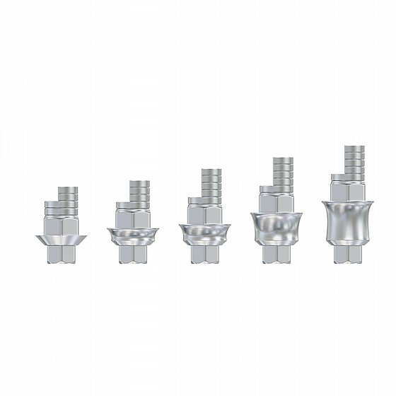 ���� ������ �� ���� ������� ��� 2.42 �"� ��� ��� ���� DSI ���� ����/����� DSI Angulated Ti-Base Cad/Cam Abutment 
