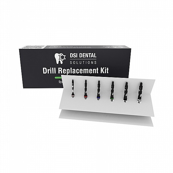 ���� REFILL ������� ������� ������ DLC �� ������� 6 ������ DSI DLC Step Stopper Drills Kit