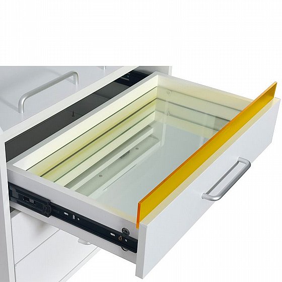 ���� ����� ������� �� 3 ������ ������ UV ������ �75�40�40 ���  Multi-Function Trolley With 3 Drawers