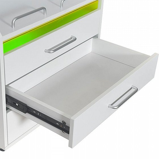 ���� ����� ������� �� 3 ������ ������ UV ������ �75�40�40 ���  Multi-Function Trolley With 3 Drawers