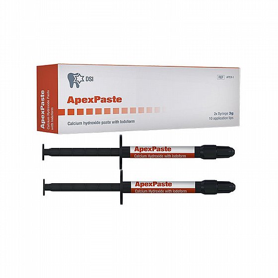 ���� ������ ��������� �� ������� ����� 3X2 ��� DSI APEXPASTE WITH IODOFORM