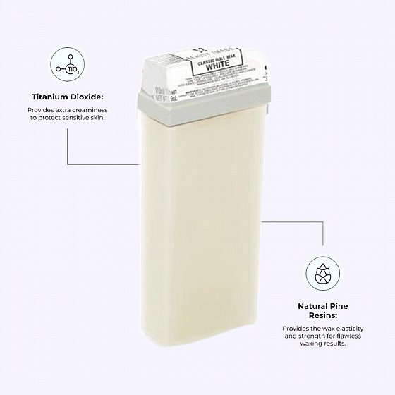 ����� ��� ����� ���� ���� ���� ���� �"� 110 110 White Cr?me Roll on Wax