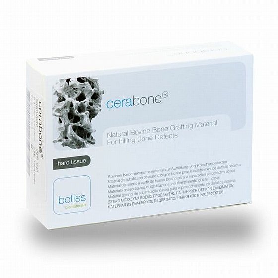 ���� ������ ��� ����� ��� ���� ����� ���� ������ Botiss Biomaterials Cerabone� 100% Pure Bone Mineral of Bovine 