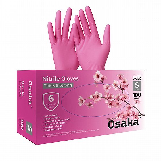Nitrile Gloves - ����� ������ �������� 3.5 ��� ��� ���� Osaka