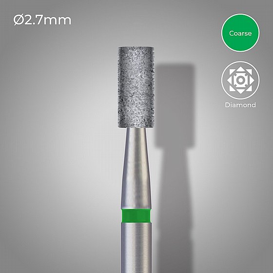 ���� ����� ������/���� ���� ���� ����� 110-027 DSI DIAMOND LAB BUR HP FLAT END CYLINDER