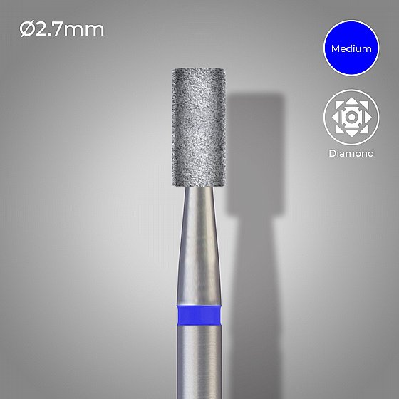 ���� ����� ������/���� ���� ���� ����� 110-027 DSI DIAMOND LAB BUR HP FLAT END CYLINDER