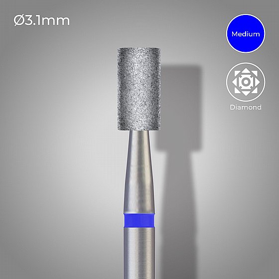 ���� ����� ������/���� ���� ���� ����� 110-031 DSI DIAMOND LAB BUR HP FLAT END CYLINDER