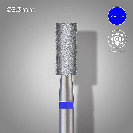 ���� ����� ������/���� ���� ���� ����� 111-033 DSI DIAMOND LAB BUR HP FLAT END CYLINDER