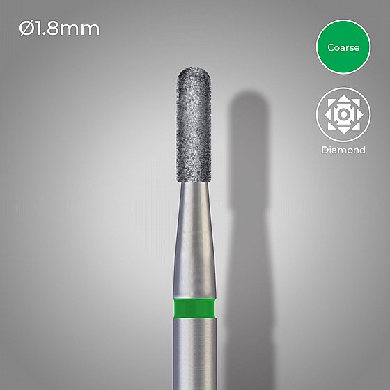 ���� ����� ������/���� ���� ���� ����� 141-018 DSI DIAMOND LAB BUR HP ROUND END CYLINDER