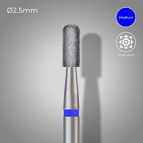 ���� ����� ������/���� ���� 141-025 DSI DIAMOND LAB BUR HP ROUND END CYLINDER