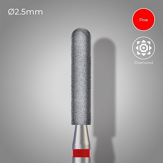 ���� ����� ������/���� ���� ���� ���� 143-025 DSI DIAMOND LAB BUR HP ROUND END CYLINDER