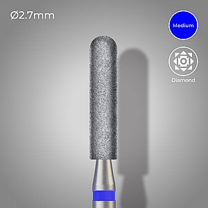 ���� ����� ������/���� ���� ���� ����� 143-027 DSI DIAMOND LAB BUR HP ROUND END CYLINDER