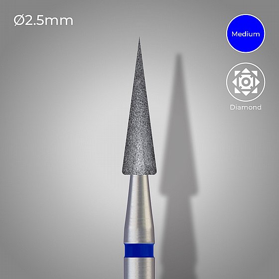 ���� ����� ������/���� ���� ���� ����� 166-025 DSI DIAMOND LAB BUR HP NEEDLE