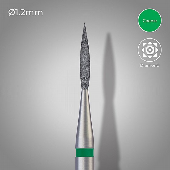 ���� ����� ������/���� ���� ���� ����� 243-012 DSI DIAMOND LAB BUR HP FLAME