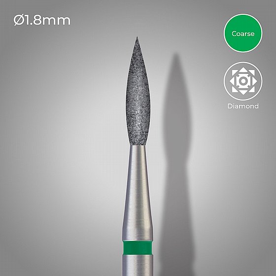 ���� ����� ������/���� ���� ���� ����� 243-018 DSI DIAMOND LAB BUR HP FLAME