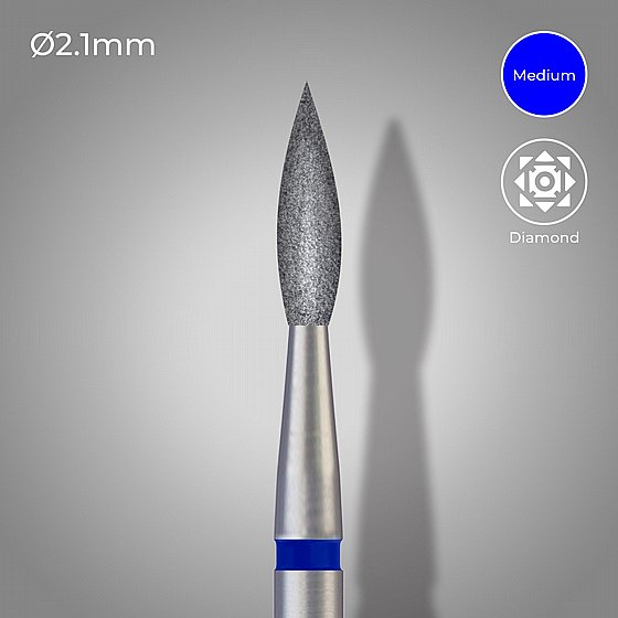 ���� ����� ������/���� ���� ���� ����� 243-021 DSI DIAMOND LAB BUR HP FLAME