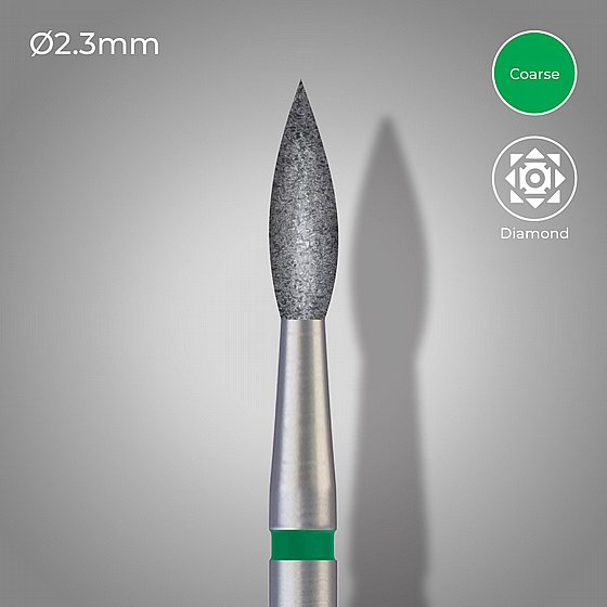 ���� ����� ������/���� ���� ���� ����� 243-023 DSI DIAMOND LAB BUR HP FLAME