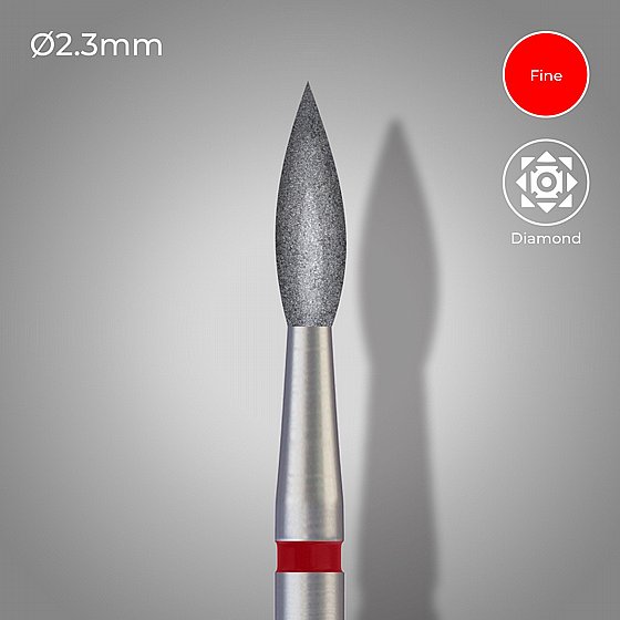 ���� ����� ������/���� ���� ���� ���� 243-023 DSI DIAMOND LAB BUR HP FLAME