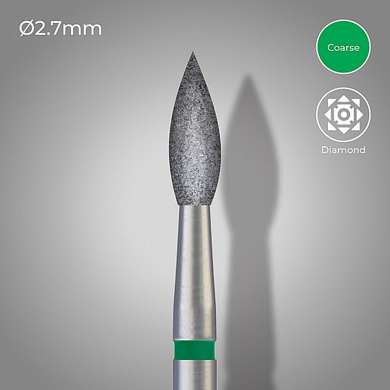 ���� ����� ������/���� ���� ���� ����� 243-027 DSI DIAMOND LAB BUR HP FLAME