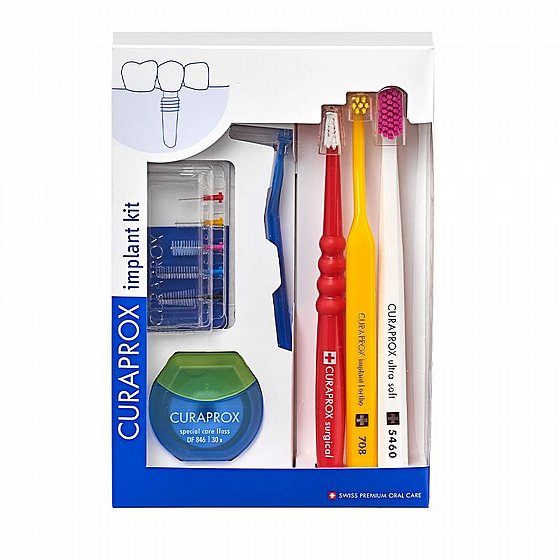 ���� ����� ������ Curaprox Implant Care Set