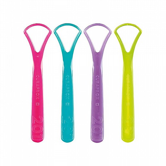 ���� ���� ����� ������ �� ������� Curaprox Tongue Cleaner, Single Blade 