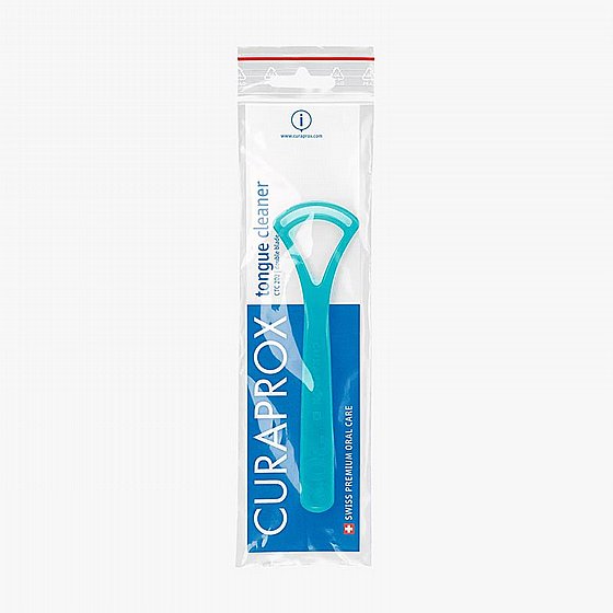 ���� ���� ����� ������ �� ������� Curaprox Tongue Cleaner, Double Blade 