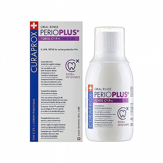 �� �� ���� ����� 200 ��� Curaprox Mouthwash Perio Plus Forte