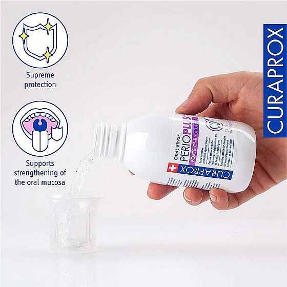 �� �� ���� ����� 200 ��� Curaprox Mouthwash Perio Plus Forte