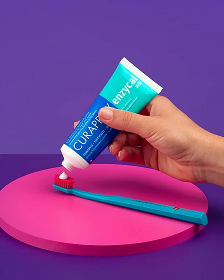 ���� ������ ��� SLS ������ ������� ���� 12+ Curaprox Enzycal 1450