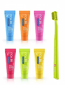 ���� ���� ����� - ����� ������ ������ 10 �"� Curaprox Toothpaste Be You Six Taste Pack