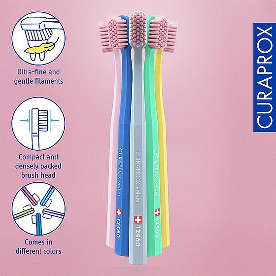 ����� ������ ��� ������ �������� ������ Curaprox CS 12460 Velvet