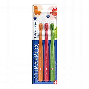 ���� 3 ������ ������ ������ ���� 4 ����� Curaprox Kids Ultra Soft
