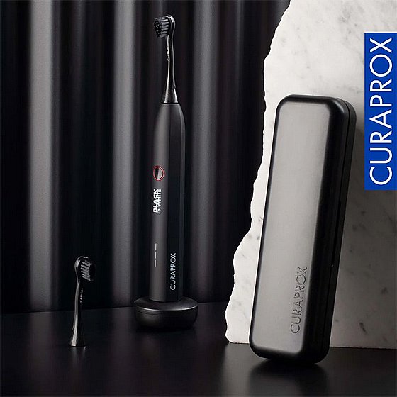 ����� ������ ������ ����� Curaprox Hydrosonic Black is White 