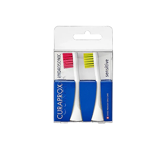 ��� ���� ����� ������� 2 �� ��� ������ Curaprox Brush Head Sensitive for Hydrosonic 