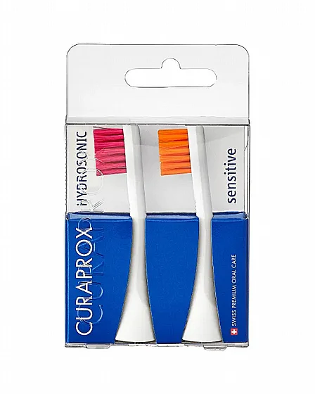 ��� ���� ����� ������� 2 �� ��� ������ Curaprox Brush Head Sensitive for Hydrosonic 