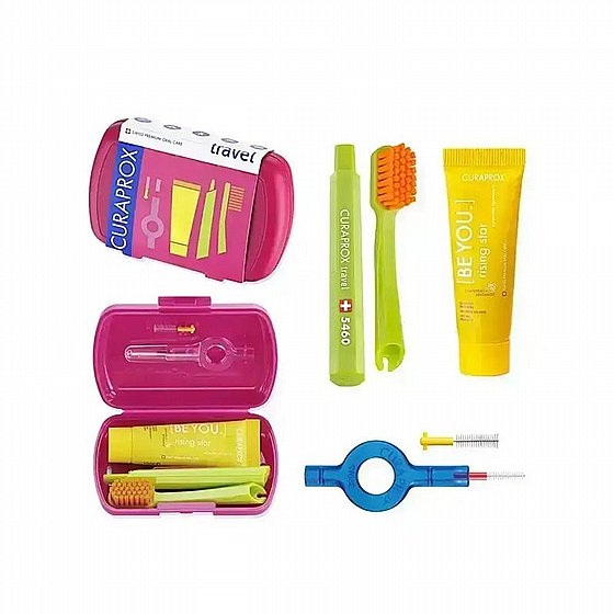 ���� ������ �������� �������� Curaprox Travel-Set