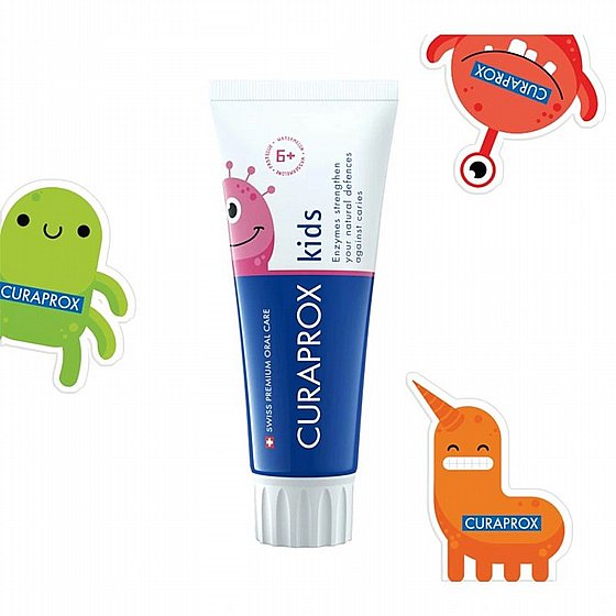 ����� ������ ������ ���� 6+ ����/����� Curaprox Toothpaste Kids 