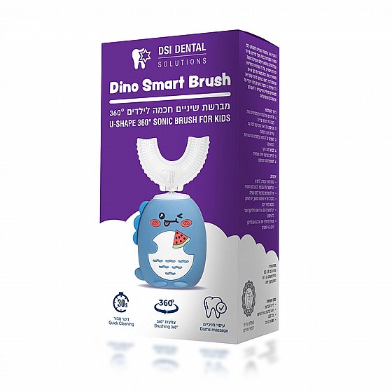 ����� ������ ������ ������ 360 ����� 60 �����, ������ 2-6 Smile 360 Dino Smart Brush