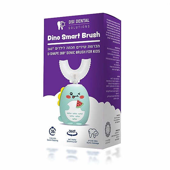 ����� ������ ������ ������ 360 ����� 60 �����, ������ 7-12 Smile 360 Dino Smart Brush